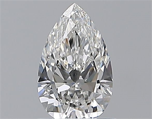 Picture of Natural Diamond 0.70 Carats, Pear with  Cut, G Color, VVS1 Clarity and Certified by GIA