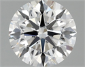 Lab Grown Diamond 1.52 Carats, Round with Excellent Cut, F Color, VS1 Clarity and Certified by IGI