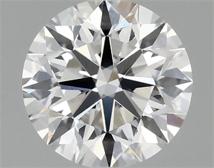 Picture of Lab Grown Diamond 1.52 Carats, Round with Excellent Cut, F Color, VS1 Clarity and Certified by IGI