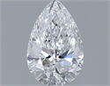 Diamante Natural 0.40 quilates, De pera , Color E, claridad VS2 y certificado GIA