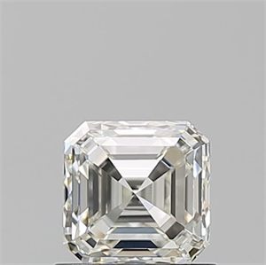 Picture of Natural Diamond 0.90 Carats, Asscher with  Cut, K Color, VVS1 Clarity and Certified by GIA