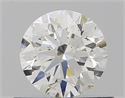 Natural Diamond 0.50 Carats, Round with Excellent Cut, F Color, VS1 Clarity and Certified by GIA