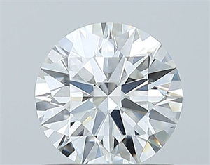 Picture of Natural Diamond 0.72 Carats, Round with Excellent Cut, F Color, VVS2 Clarity and Certified by GIA