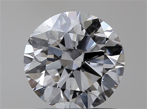 Picture of Natural Diamond 0.90 Carats, Round with Very Good Cut, H Color, VVS2 Clarity and Certified by GIA