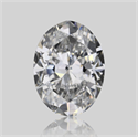 Natural Diamond 0.70 Carats, Oval with  Cut, E Color, VS1 Clarity and Certified by GIA