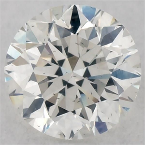 Foto Diamante Natural 0.40 quilates, Redondo , Color F, claridad SI2 y certificado GIA de