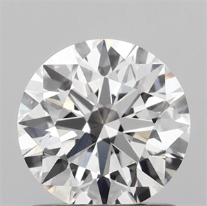 Picture of Lab Grown Diamond 1.06 Carats, Round with Excellent Cut, E Color, VS1 Clarity and Certified by IGI
