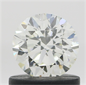 Natural Diamond 0.70 Carats, Round with Very Good Cut, K Color, VVS2 Clarity and Certified by GIA