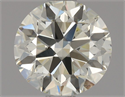 Natural Diamond 0.80 Carats, Round with Excellent Cut, N Color, SI1 Clarity and Certified by GIA