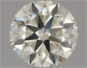 Natural Diamond 0.80 Carats, Round with Excellent Cut, N Color, SI1 Clarity and Certified by GIA