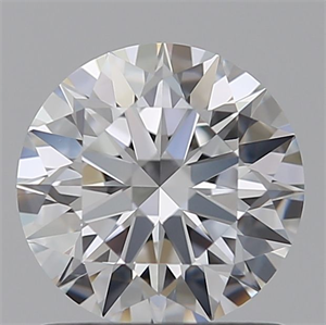 Picture of Lab Grown Diamond 1.04 Carats, Round with Ideal Cut, D Color, VVS1 Clarity and Certified by IGI