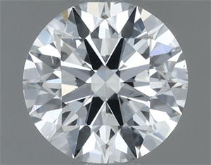 Foto Diamante Natural 0.53 quilates, Redondo , Color F, claridad SI1 y certificado GIA de