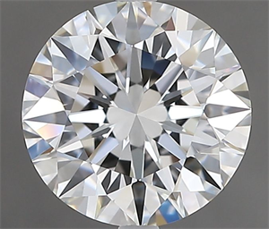 Picture of Natural Diamond 2.03 Carats, Round with Excellent Cut, G Color, VVS1 Clarity and Certified by GIA