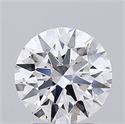 Del inventario de diamantes de laboratorio, 2.09 quilates, Redondo , Color E, claridad VVS2 y certificado IGI