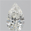 Natural Diamond 0.90 Carats, Pear with  Cut, G Color, SI1 Clarity and Certified by GIA