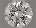 Natural Diamond 0.40 Carats, Round with Excellent Cut, H Color, SI2 Clarity and Certified by GIA