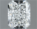 Natural Diamond 0.70 Carats, Radiant with  Cut, G Color, VS1 Clarity and Certified by GIA