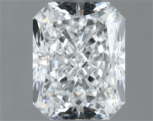 Picture of Natural Diamond 0.70 Carats, Radiant with  Cut, G Color, VS1 Clarity and Certified by GIA