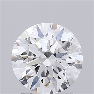 Picture of Lab Grown Diamond 1.28 Carats, Round with Excellent Cut, D Color, VVS1 Clarity and Certified by IGI
