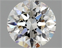 Natural Diamond 1.52 Carats, Round with Excellent Cut, H Color, VVS1 Clarity and Certified by GIA
