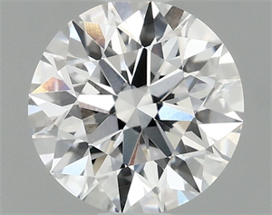 Picture of Lab Grown Diamond 0.97 Carats, Round with Excellent Cut, D Color, VVS2 Clarity and Certified by IGI