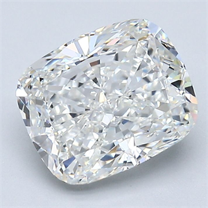 Picture of Natural Diamond 2.71 Carats, Cushion with  Cut, G Color, VVS2 Clarity and Certified by GIA