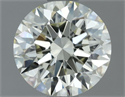Diamante Natural 0.81 quilates, Redondo , Color M, claridad VVS2 y certificado IGI