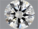 Natural Diamond 0.50 Carats, Round with Excellent Cut, G Color, SI1 Clarity and Certified by GIA