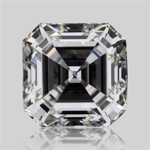 Foto Diamante Natural 0.80 quilates, Asscher , Color G, claridad VVS1 y certificado GIA de