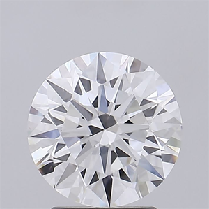 Picture of Lab Grown Diamond 2.52 Carats, Round with Ideal Cut, E Color, VVS2 Clarity and Certified by IGI