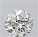 Natural Diamond 1.00 Carats, Round with Excellent Cut, H Color, SI1 Clarity and Certified by IGI