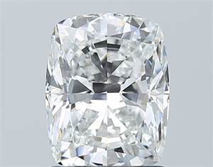 Foto Diamante Natural 1.52 quilates, Del cojín , Color E, claridad VVS2 y certificado GIA de