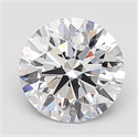 Del inventario de diamantes de laboratorio, 4.34 quilates, Redondo , Color E, claridad IF y certificado IGI