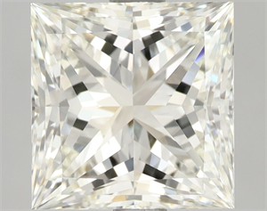 Picture of Natural Diamond 3.02 Carats, Princess with  Cut, K Color, VVS1 Clarity and Certified by GIA