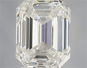 Picture of Natural Diamond 0.50 Carats, Emerald with  Cut, I Color, VS1 Clarity and Certified by GIA