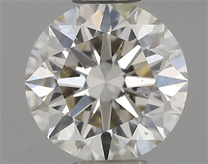 Foto Diamante Natural 0.47 quilates, Redondo , Color J, claridad SI1 y certificado IGI de