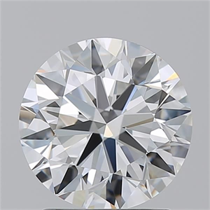 Picture of Natural Diamond 1.90 Carats, Round with Excellent Cut, G Color, VVS2 Clarity and Certified by GIA