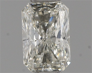 Foto Diamante Natural 0.41 quilates, Radiante , Color H, claridad SI1 y certificado IGI de