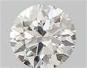 Natural Diamond 0.70 Carats, Round with Very Good Cut, J Color, VVS2 Clarity and Certified by GIA