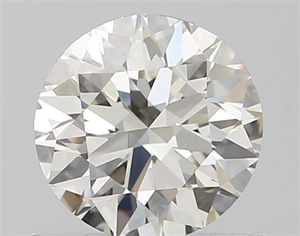Picture of Natural Diamond 0.70 Carats, Round with Very Good Cut, J Color, VVS2 Clarity and Certified by GIA