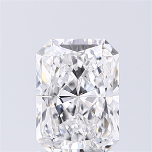 Foto Diamante Natural 1.51 quilates, Radiante , Color E, claridad SI2 y certificado GIA de