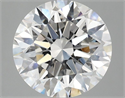 Lab Grown Diamond 3.09 Carats, Round with Excellent Cut, F Color, VS1 Clarity and Certified by IGI