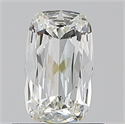 Diamante Natural 0.52 quilates, Del cojín , Color H, claridad VVS2 y certificado GIA