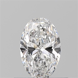 Picture of Natural Diamond 0.50 Carats, Oval with  Cut, D Color, VVS1 Clarity and Certified by GIA