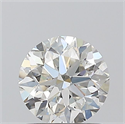 Natural Diamond 1.01 Carats, Round with Very Good Cut, H Color, SI1 Clarity and Certified by GIA