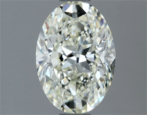 Picture of Natural Diamond 1.30 Carats, Oval with  Cut, J Color, VS2 Clarity and Certified by IGI