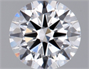 Lab Grown Diamond 1.12 Carats, Round with Excellent Cut, D Color, VVS2 Clarity and Certified by IGI