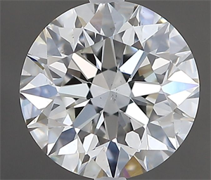 Foto Diamante Natural 1.03 quilates, Redondo , Color H, claridad SI1 y certificado GIA de