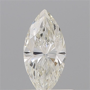 Picture of Natural Diamond 0.50 Carats, Marquise with  Cut, I Color, SI1 Clarity and Certified by IGI
