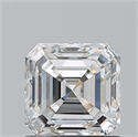Natural Diamond 1.05 Carats, Asscher with  Cut, G Color, VVS2 Clarity and Certified by GIA